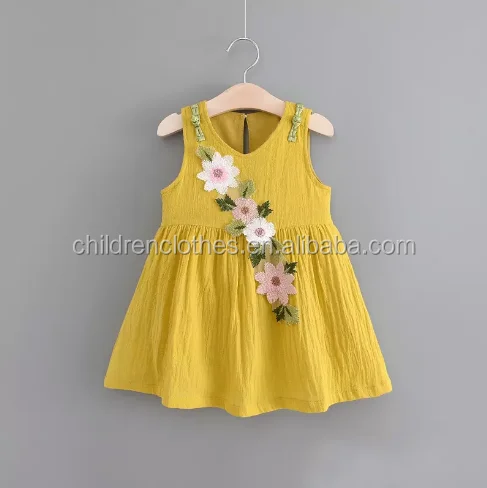 
Lucky Girls Beauty Clothing Hot Search Ladies Dresses Yellow Girls Ali baba Dress 