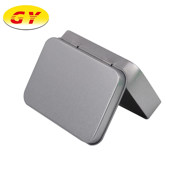 Custom recyclable metal tin packaging boxes design