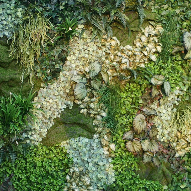 wall hanging plant outdoor matte wedding and home decorative artificial hedge panel moss grass wall garden wall vertical