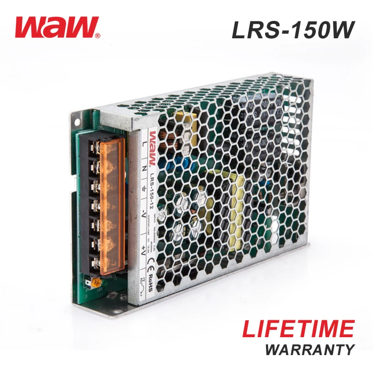 WODE 120w Smps 12v 5v Switch Mode Power Supply Dual Output Led Transformer