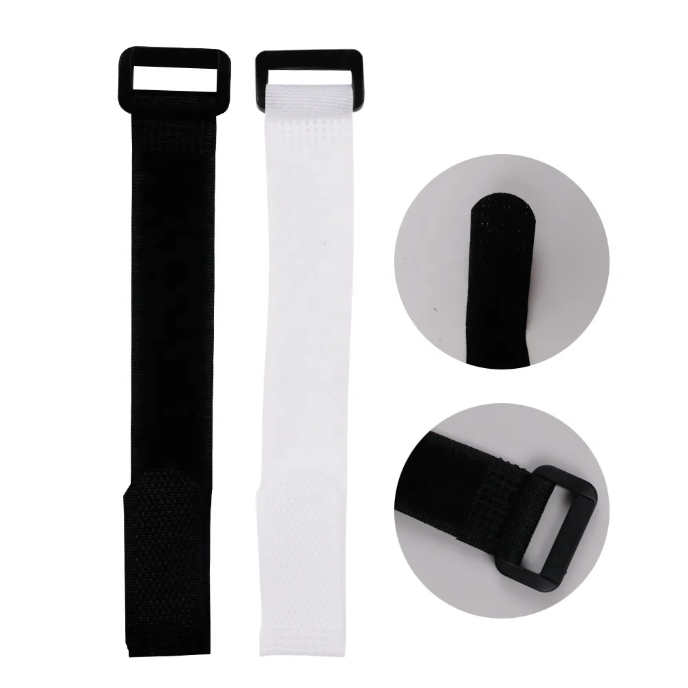 
2019 Newest design colored black /white 20*2cm tie / strips / band Loop Cable Organizers 