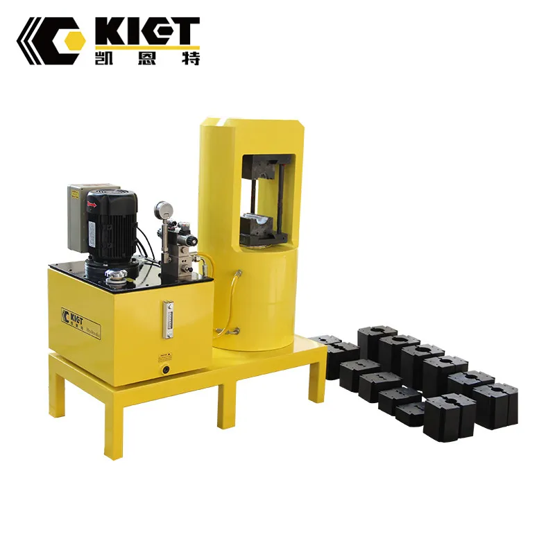 
china 100 ton high pressure hydraulic wire rope crimping tool press machine 