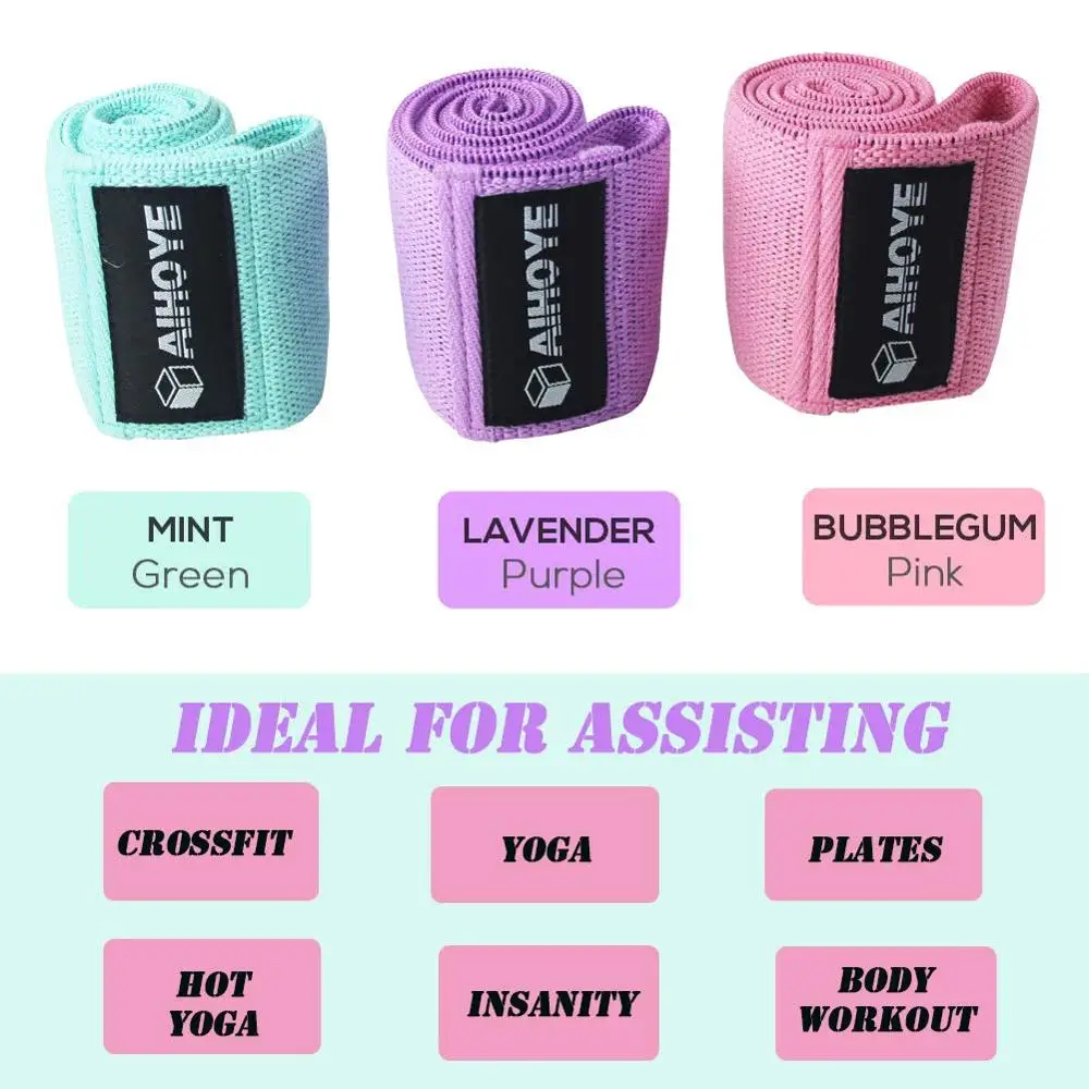 Free Sample Hot Sell Resistance Band With Non- Slip Rubber Straps