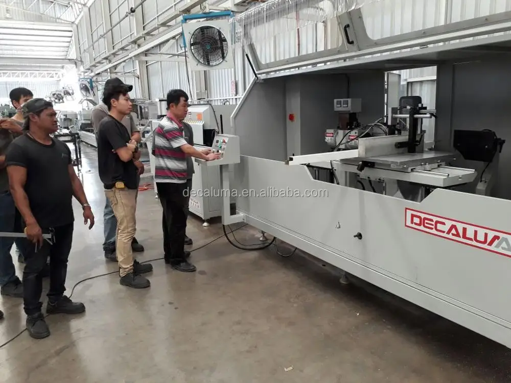 Universal End Milling Machine For Aluminum Profile End Face Milling Machine