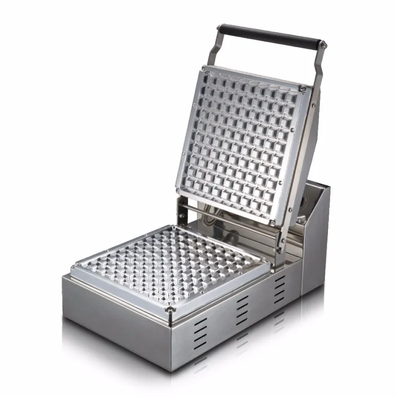 Commercial Belgium And Liege Waffle Maker With Black Outlook