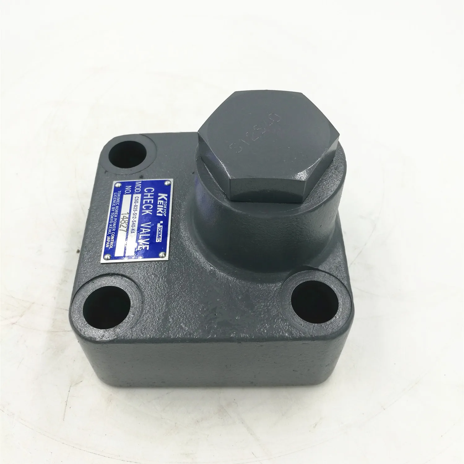 Trade assurance replace Tokyo KEIKI TOKIMEC right angle check valve C5G-815 C2G-805 C5G-825-S12-S40-KA