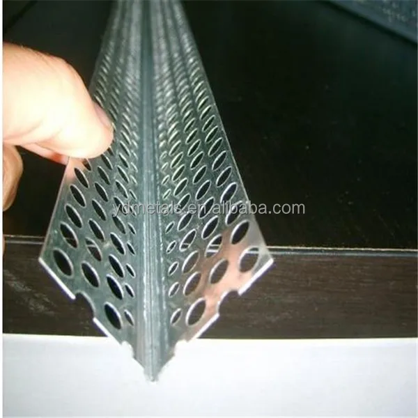 wall protection expanded stainless steel angle bead in round corner guard