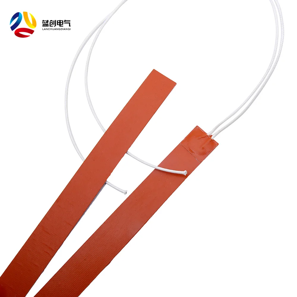 Air conditioning compressor crankcase silicone heater cook heating pad