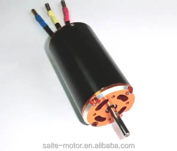 New rc jet plane motor 4 pole 4074 1650KV brushless motor for 90mm metal EDF