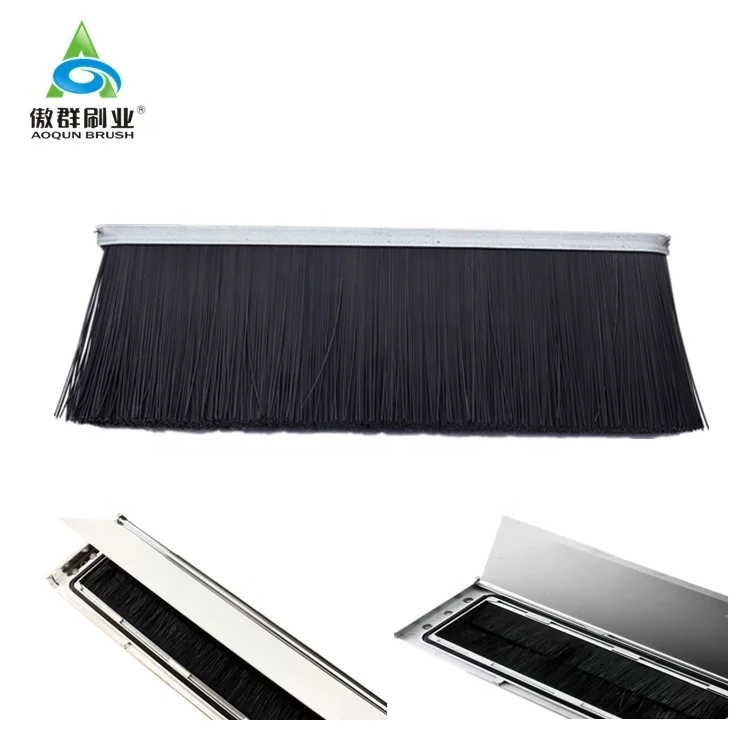 Nylon Bristles Internal Cover Brush Door Letter Box Plate Seal