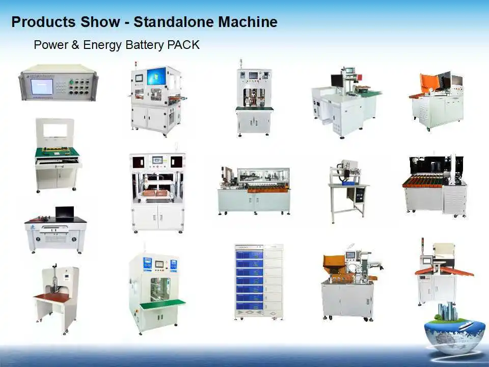 Mobile Battery Assembly Line Battery Cell Welding Machine with Computer Touch Screen Control Twsl-7500