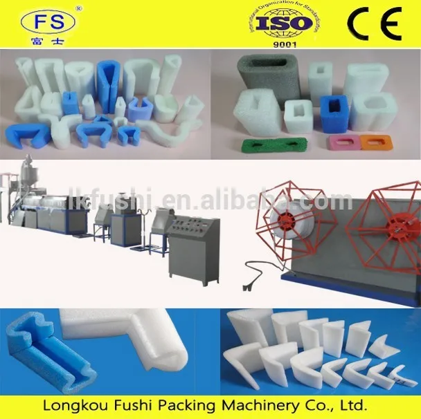PE Foam Profile/Pipe/Tube/Rod Products Extruder Machine