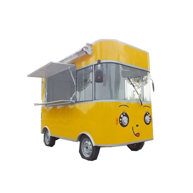 OEM Mobile Electric Snack Vending Truck Fast Outdoor Street Kitchen Food Cart Trailer for Sale Hot Dog