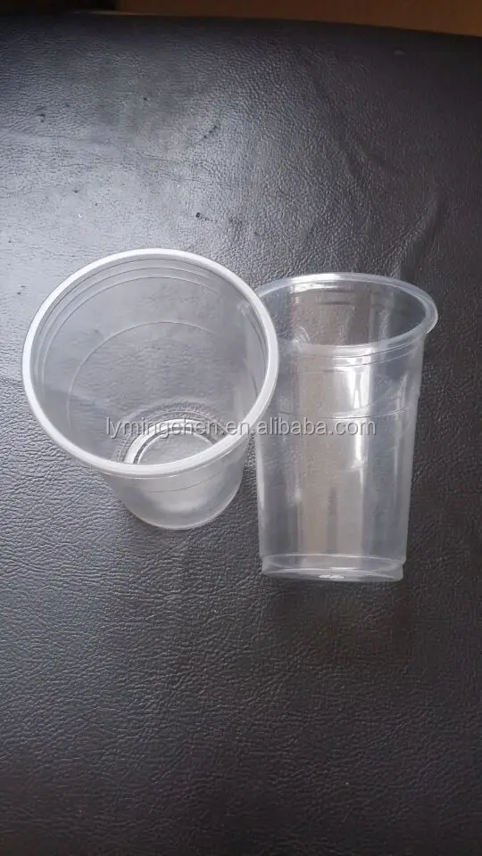 PP or ps plastic cup transparent request for ice cream