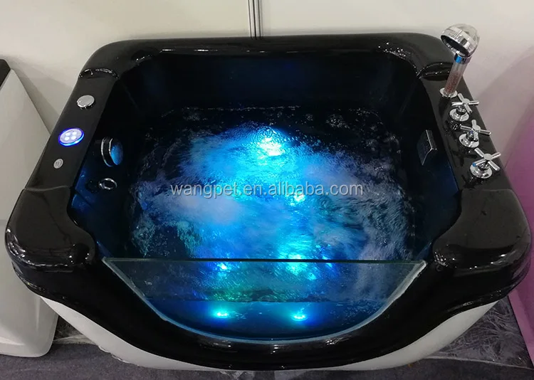 
hot New luxury dog bathtub massage machine pet spa wash environment acrylic dog bathtub transparent JACUZZIbubbles 1.1m 