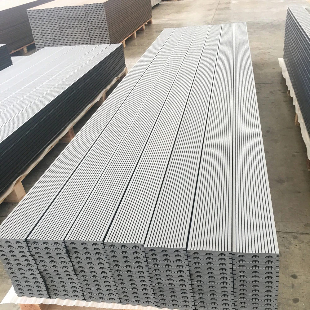 
anti scratch cherry wood flooring grooving wpc flooring for outdoor usage wpc grey engineered wood floors 