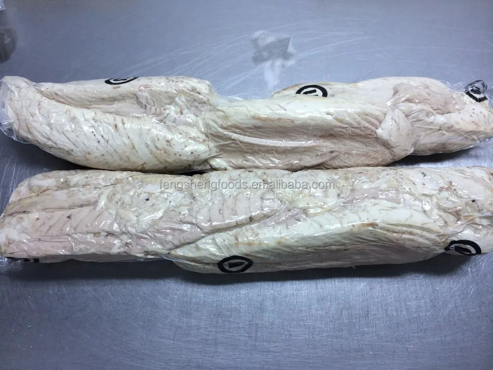 
Frozen Seafoods Pre-cooked Albacore Tuna Loin Purse Seine 