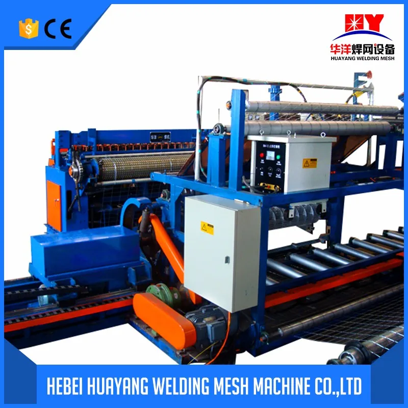 
Construction Automatic Welded Wire Mesh Fence Panels Making Machine 