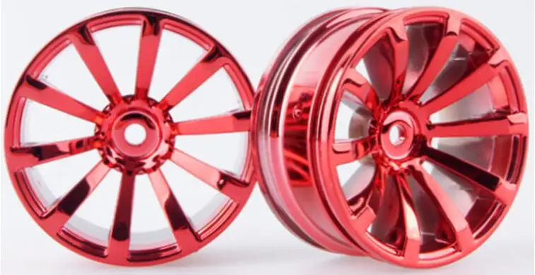 4 Шт. RC Колеса Автомобиля 52 мм 26 мм Колесный Диск С Шестигранной 12 мм RC 1:10 На Дороге Улица Дрифт автомобильные Шины