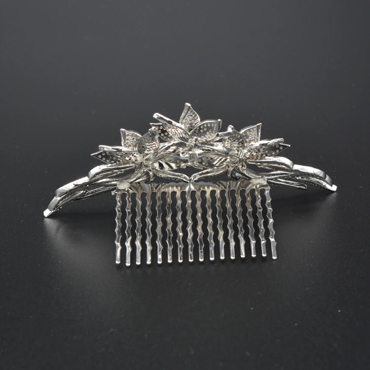 china imitation diamond tiara jewellery flower crown headband