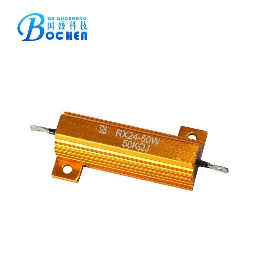 Aluminum Housed wire-wound power resistor RX24 250 ohm resistor