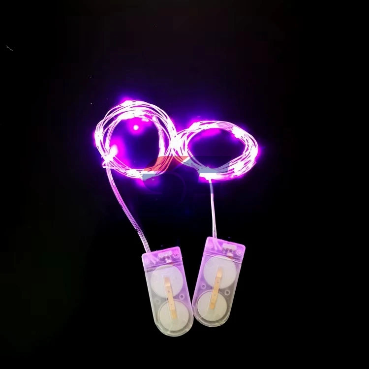 10/20/30 Leds Christmas Falling Star String 2032 Battery Power Colorful Self-flash  LED Fairy Led Lights