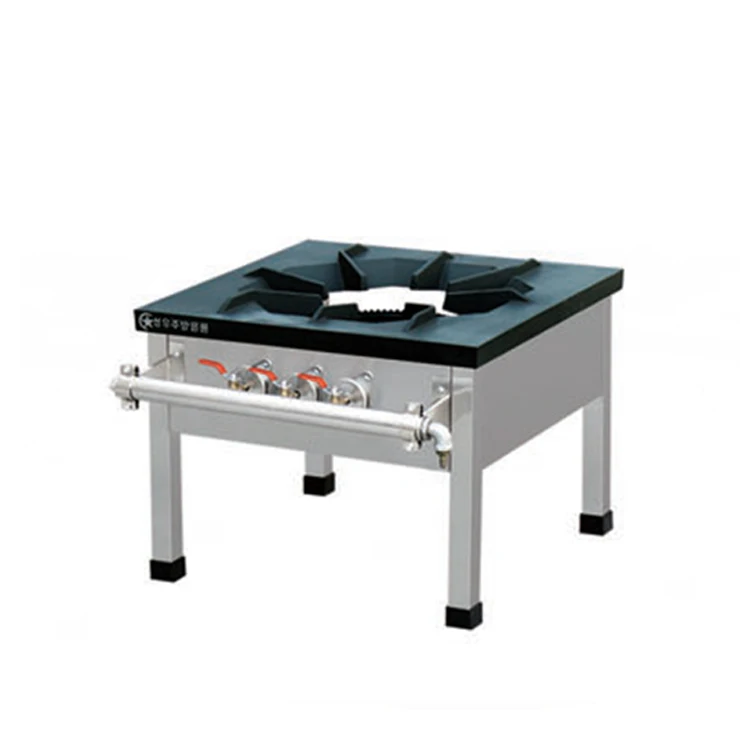 In Stock | Assembling 6 Flat Burner Gas Wok Stove FCGWS-1206B