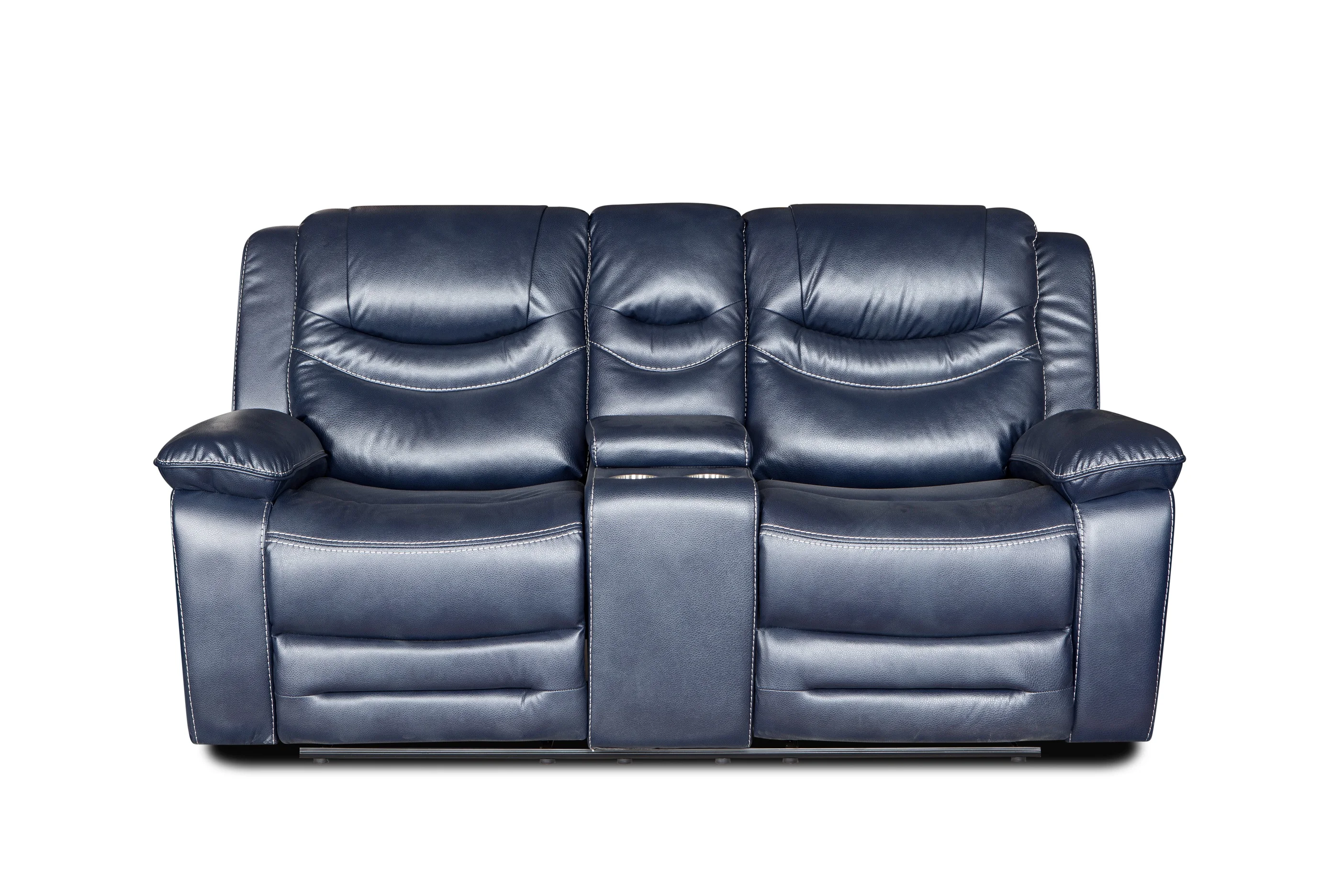 China Furniture Comfortable Genuine Leather Modern Electric Recliner Sofa