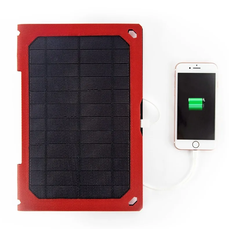 Dual 5V USB 12W ETFE Portable Foldable solar charger
