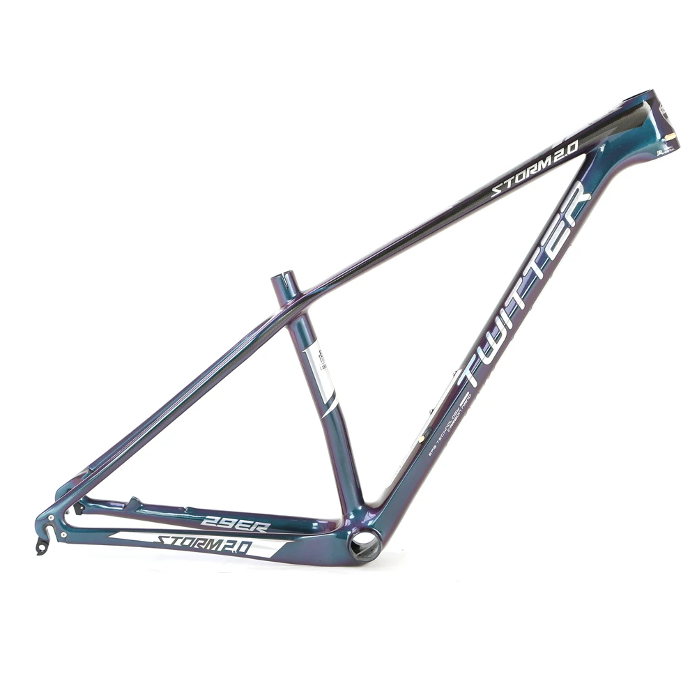 Chinese wholesale frameset cheap EPS light XC 275 mountain bike mtb carbon frame 29er