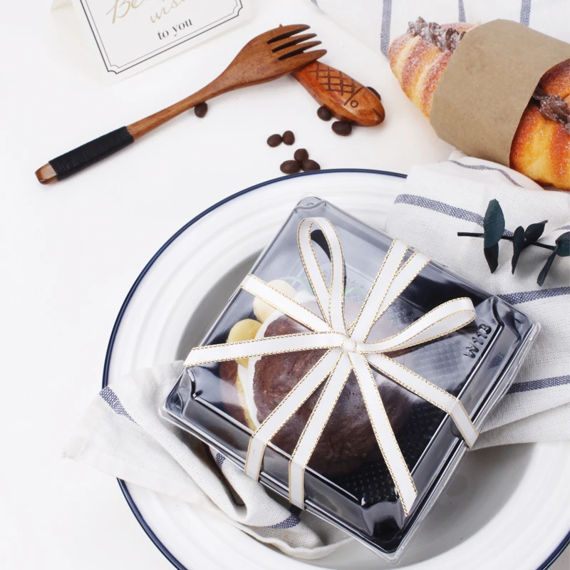 15 ярдов 6 мм однотонная Подарочная атласная лента