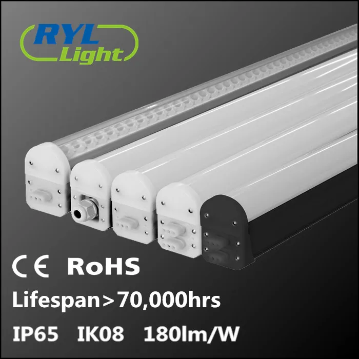 CE ROHS ip65 светодиодный взрывозащищенный свет 150 Вт светодиодный dali затемнения линейный свет