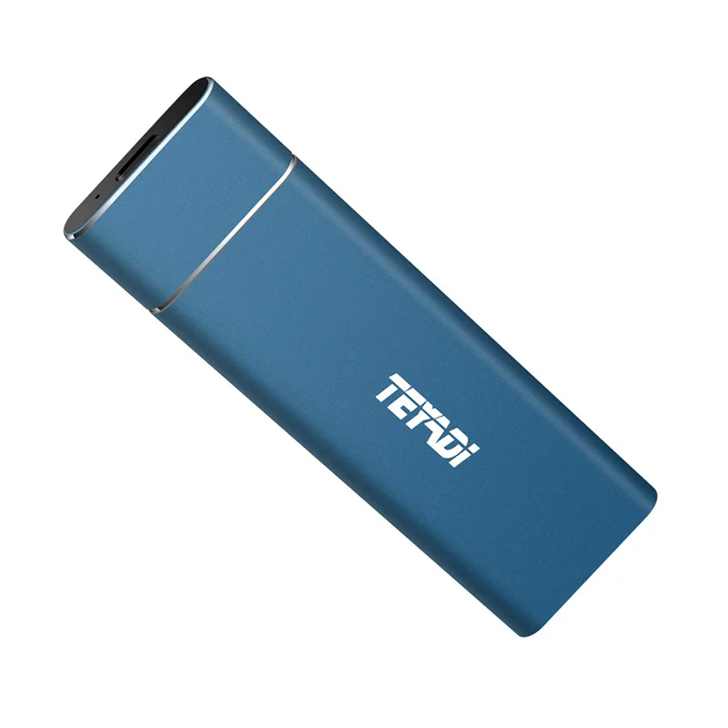 TEYADI E206 512GB SSD External Solid State Drive, USB Slim Portable m.2 SSD