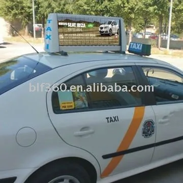 
Вращающийся креативный Лайтбокс для такси 