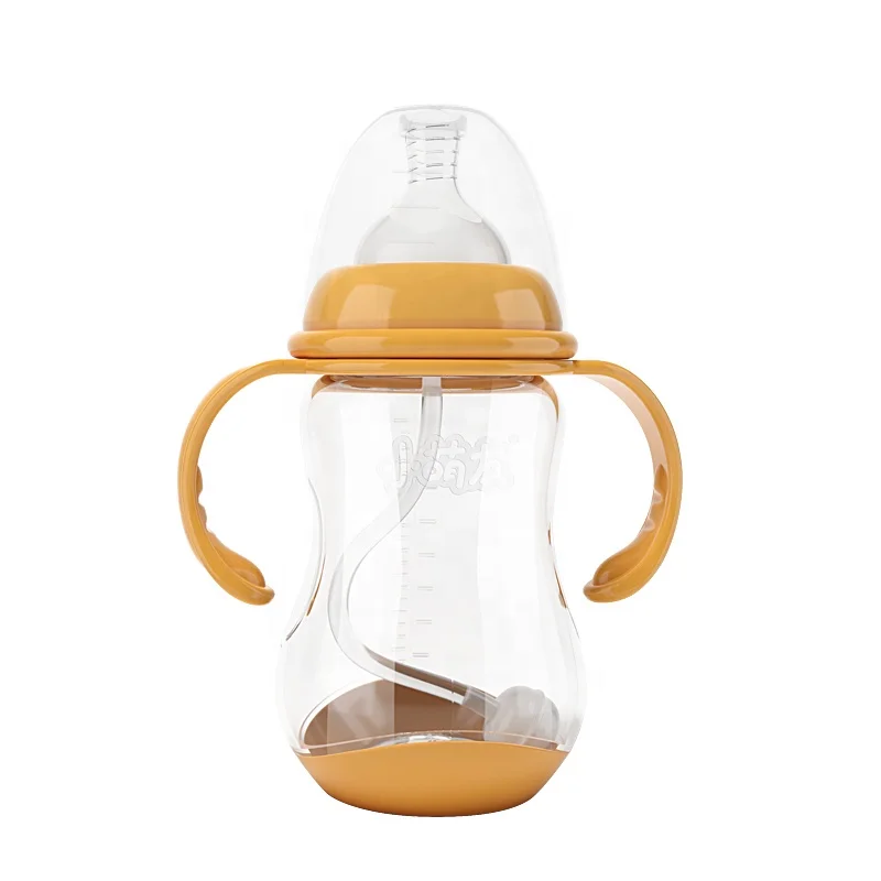 Baosheng Temperature Sensing PP bottle BPA Free Plastic Feeding Baby Bottle