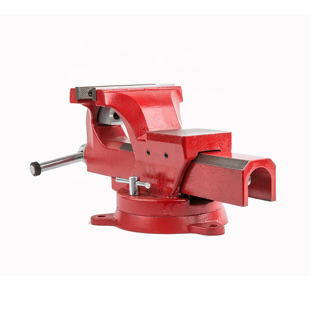 ADI Industrial Swivel Bench Vise Top Quality Heavy Duty Type Bench Vise Stationary With Anvil