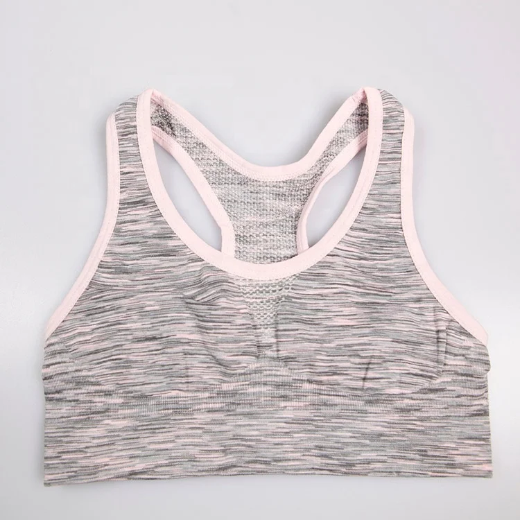 
Wholesale Everyday Wear School Girls Bralette Seamless Bra Raceback Seamless Sport Bra 