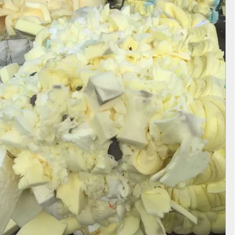 Dubai recycled compressor foam scrap balesfor mattress