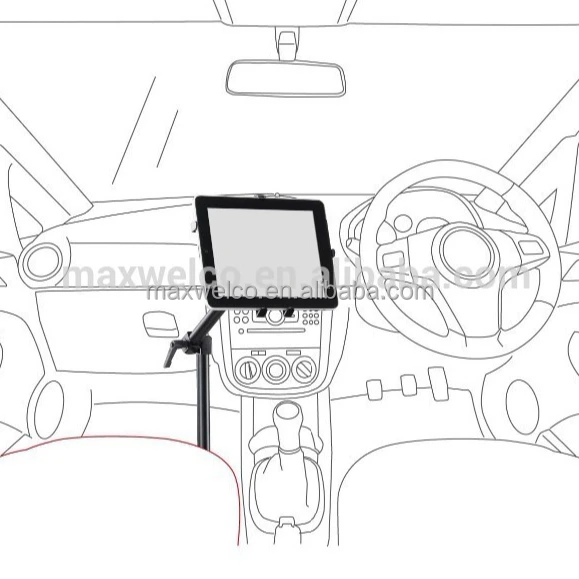 Car Tablet Holder Mount, Tablet Mount, Universal Tablet Stand