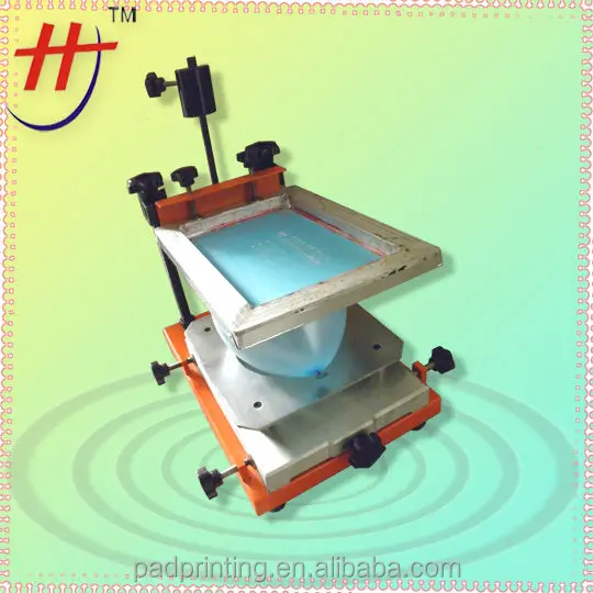 Single color manual balloon screen printing machine