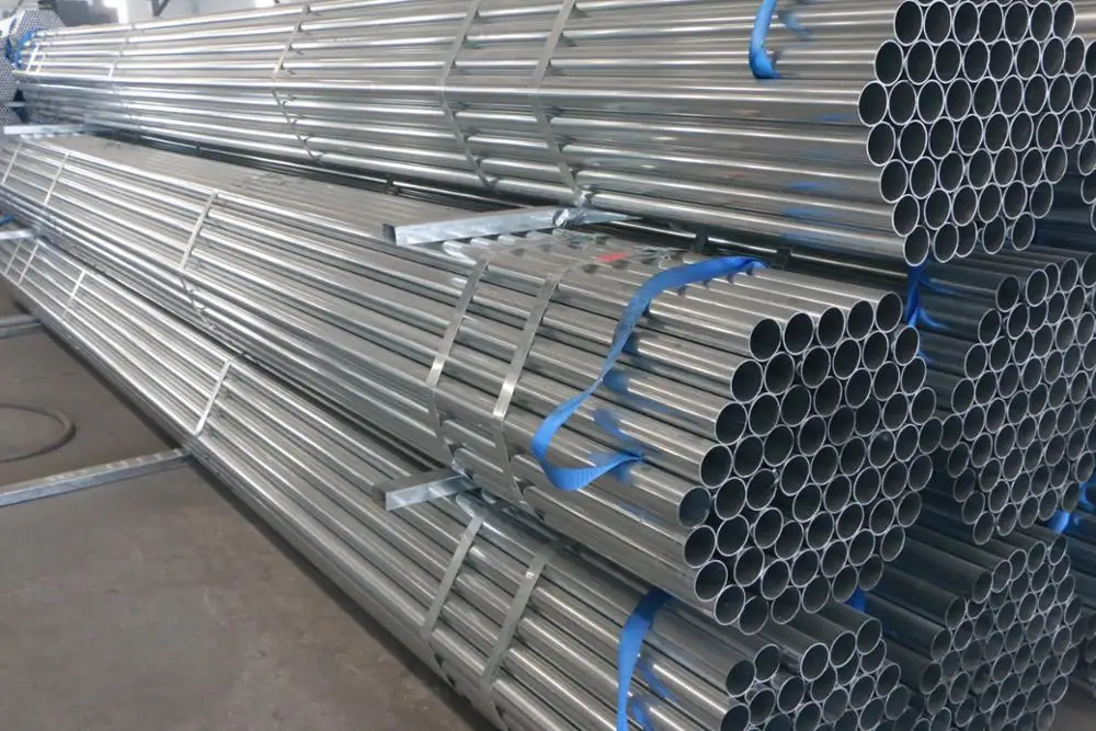 Tianjin manufacturer ERW galvanized steel iron pipe scrap fittings price list
