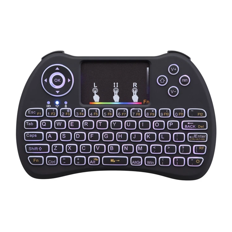 Шэньчжэнь IMO Лидер продаж h9 3d Беспроводная воздушная мышь 71 ключи ott tv box Мини клавиатура Пульт дистанционного управления для X96 мини H96 мини T95z плюс ТВ приставка