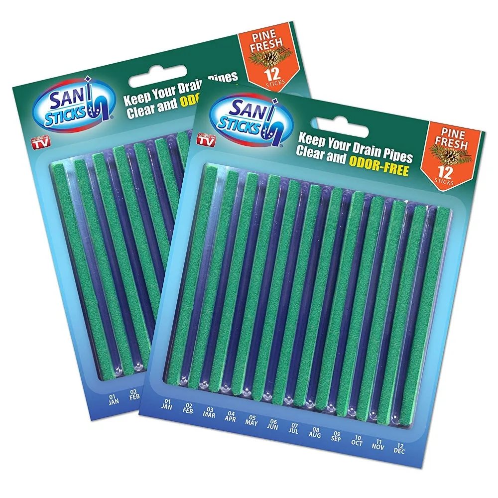 
Eco-Friendly Drain Cleaner and Deodorizer Strips for Kitchen Toilet Bathtub pipe 