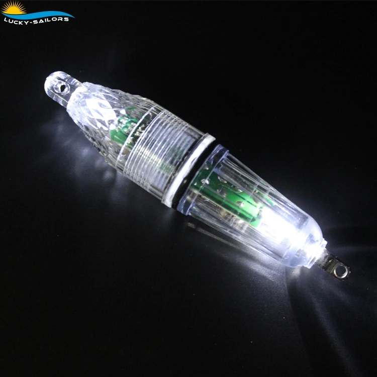 Flashing LED fishing lamp underwater lure light for squid swordfish bait