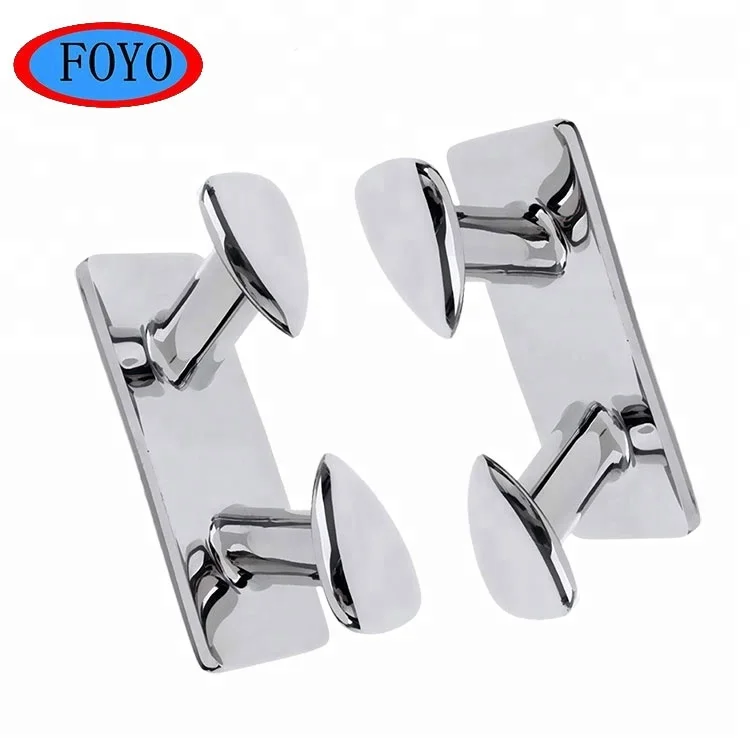 China Twin Marine Stainless Steel Heavy Horn Bollard and Boat Mooring Bitt For Sale