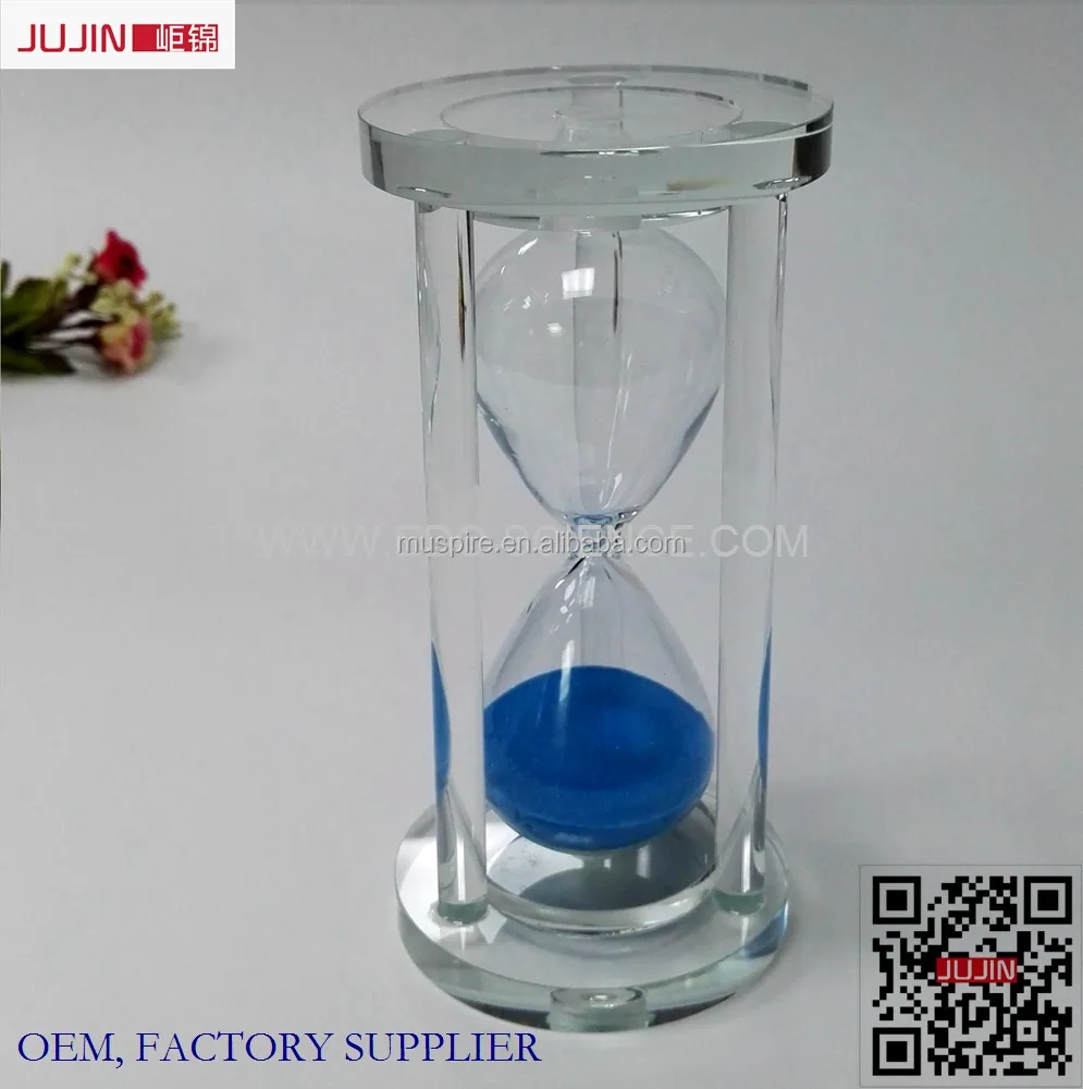
3 minute tooth brush holder hourglass sand timer 