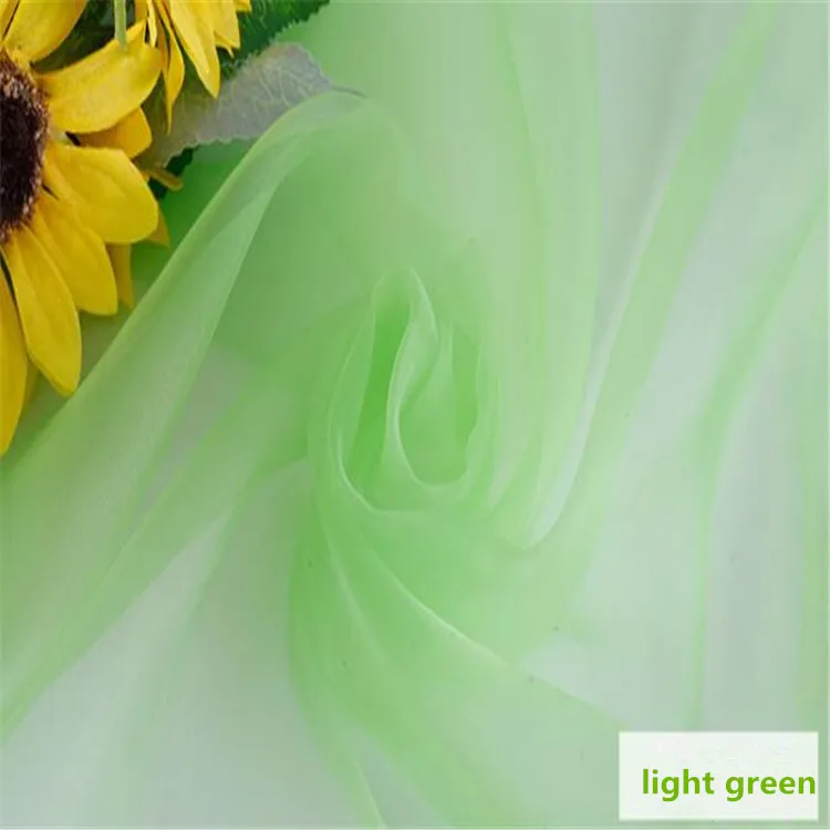 Фабрика питания в наличии платье юбка ткани ручной работы DIY Coth ткань органза оптовая продажа