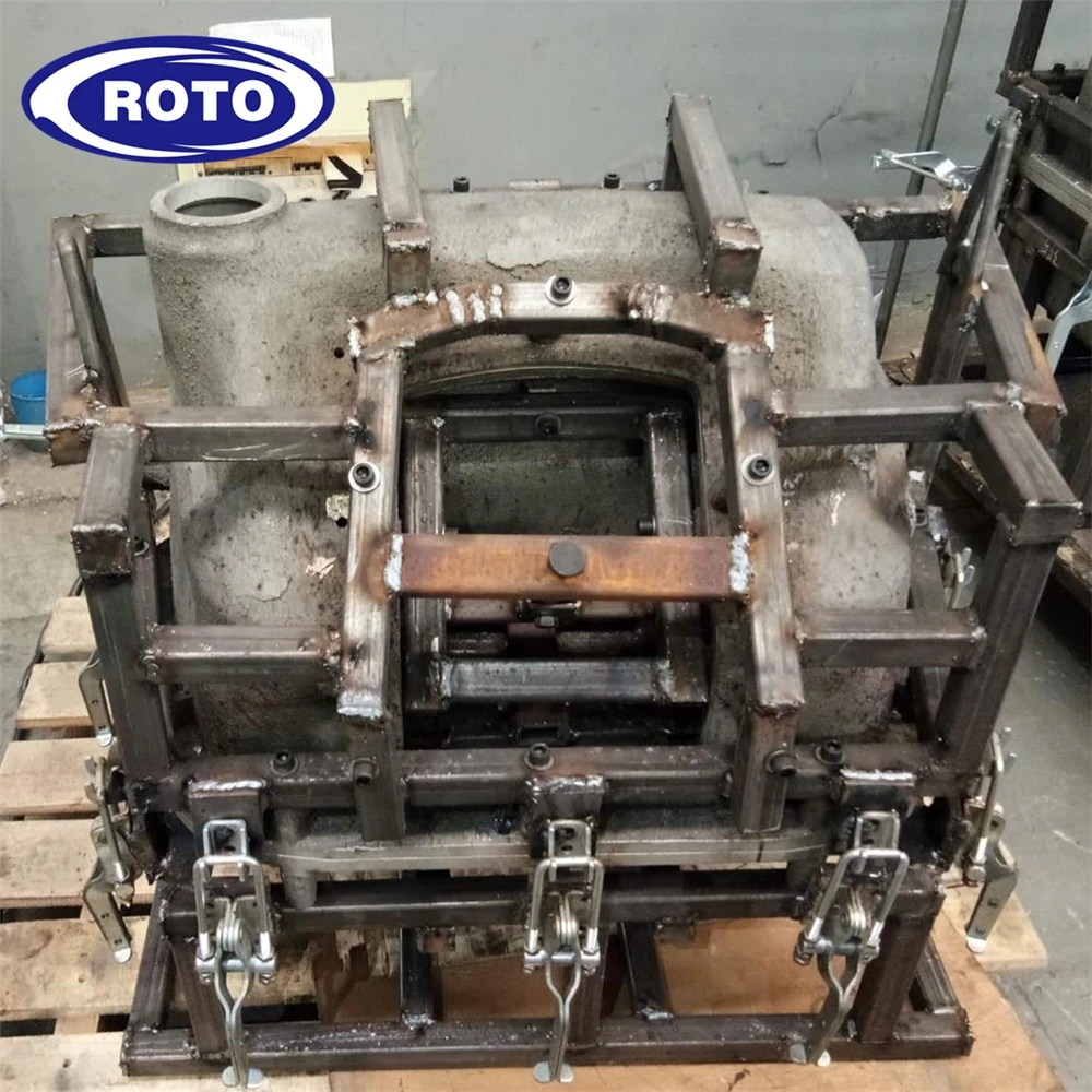 Multifunctional rotomolding factory for lister fuel tank