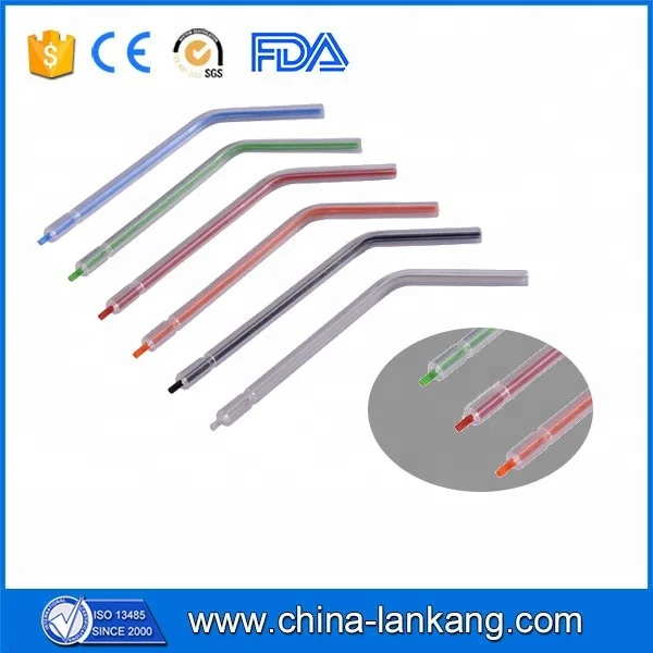 
High quality colourful dental syringe tips/3 ways air water large plastic syringes 