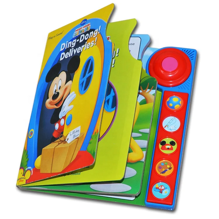 Лидер продаж, детский звуковой модуль с кнопкой, музыкальная книга с животными